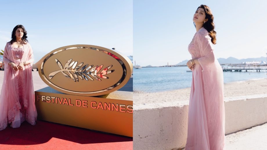 Meenakshi Chaudhary Stuns In Tangerine Gown, Pranita Subhash Turns Barbie In Pink Attire 948777