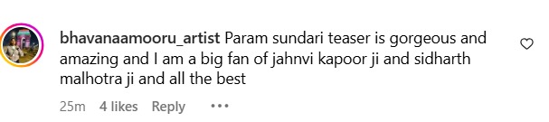 Param Sundari Teaser: Sidharth Malhotra and Janhvi Kapoor’s Duo Gets Mixed Response 949783