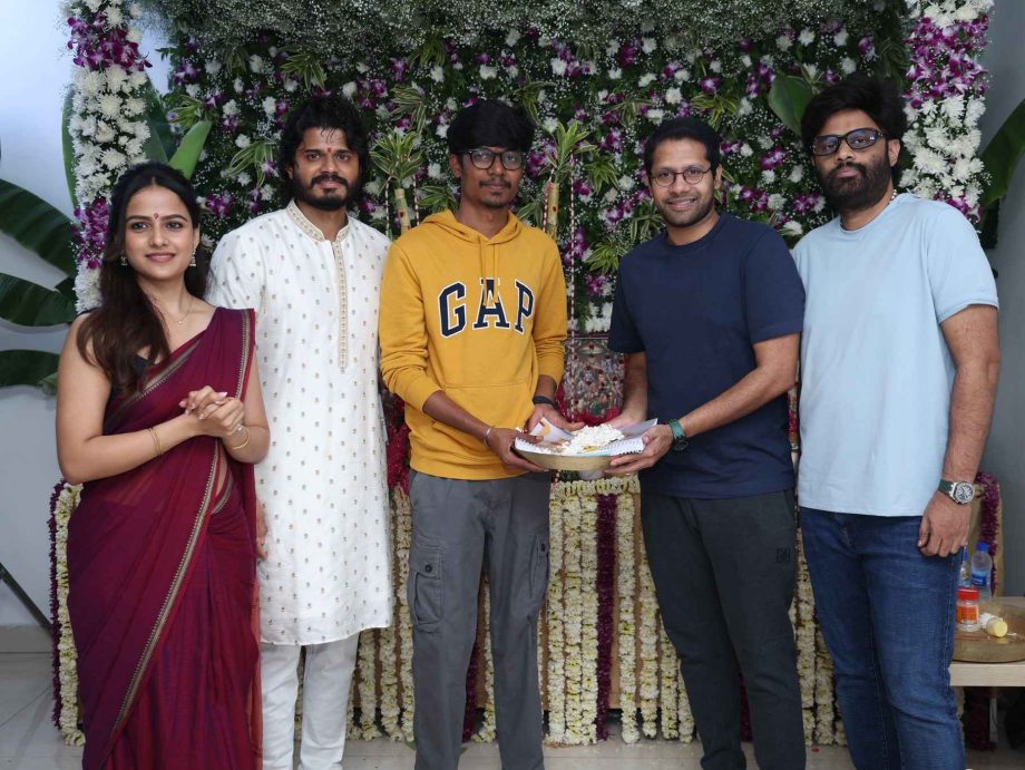 Rashmika Mandanna Attends Vijay Deverakonda’s Brother Anand’s New Movie Pooja Ceremony 948150
