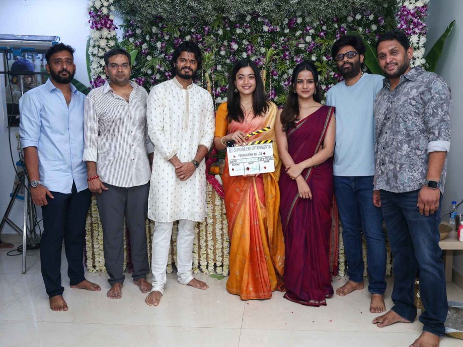 Rashmika Mandanna Attends Vijay Deverakonda’s Brother Anand’s New Movie Pooja Ceremony 948151
