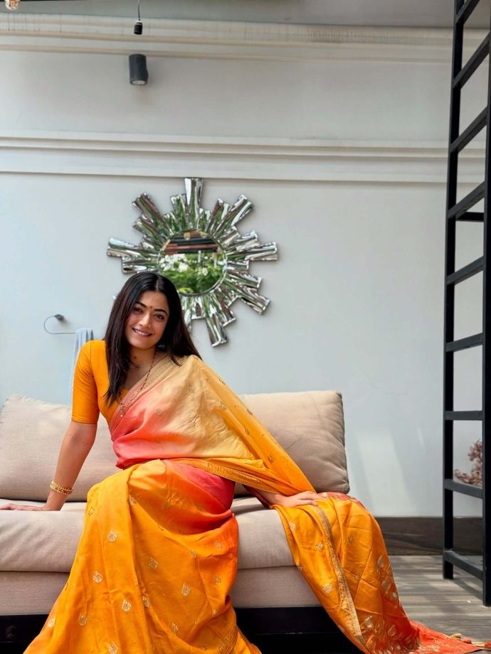 Rashmika Mandanna Dresses As Newly Wed Bride; Fans Explore Vijay Deverakonda’s House 949835