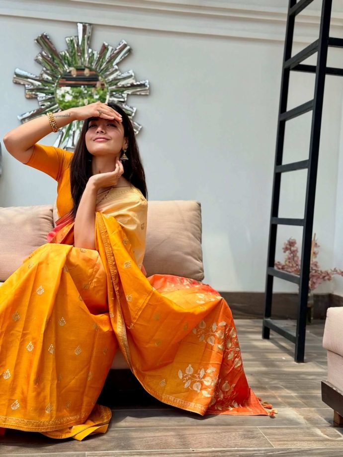 Rashmika Mandanna Dresses As Newly Wed Bride; Fans Explore Vijay Deverakonda’s House 949836