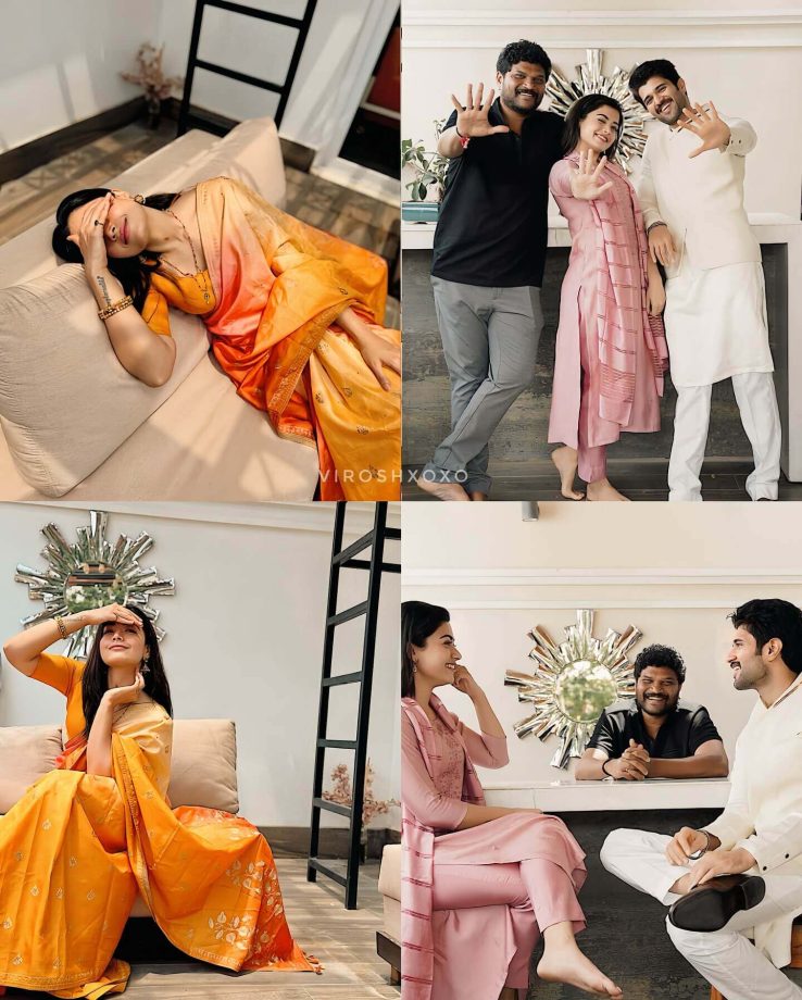 Rashmika Mandanna Dresses As Newly Wed Bride; Fans Explore Vijay Deverakonda’s House 949838