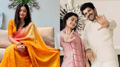 Rashmika Mandanna Dresses As Newly Wed Bride; Fans Explore Vijay Deverakonda’s House