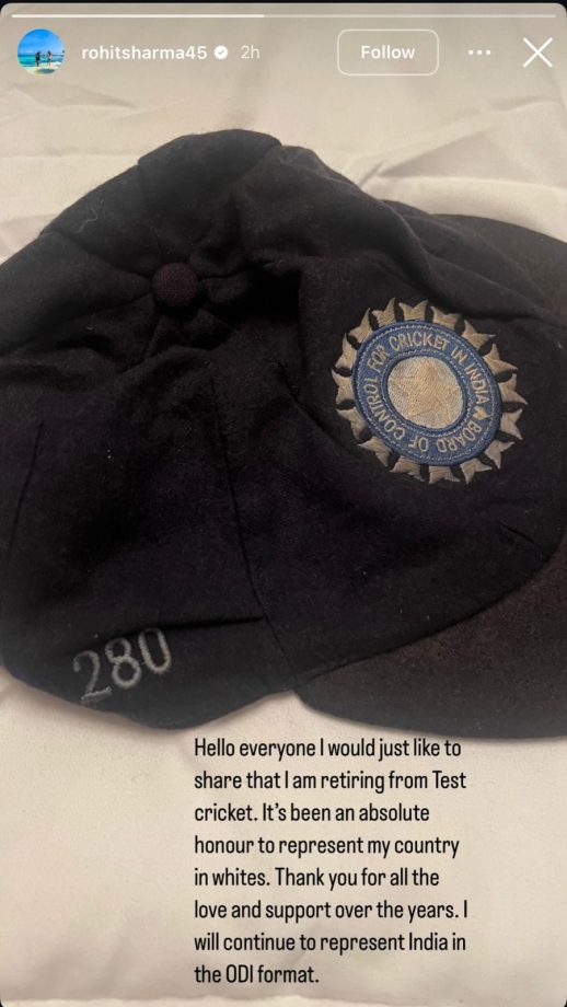 Rohit Sharma Bids Farewell to Test Cricket, Will Continue in ODIS 947258