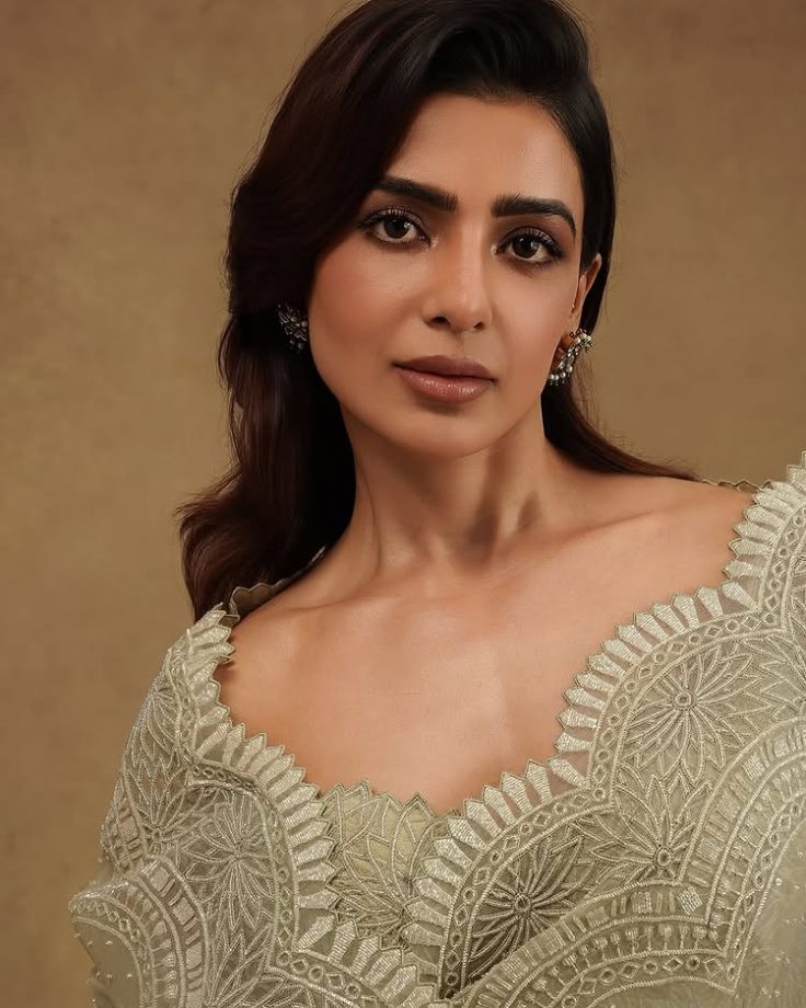 Samantha Ruth Prabhu’s Cream Saree Look Is Grace Woven with Glam 946769