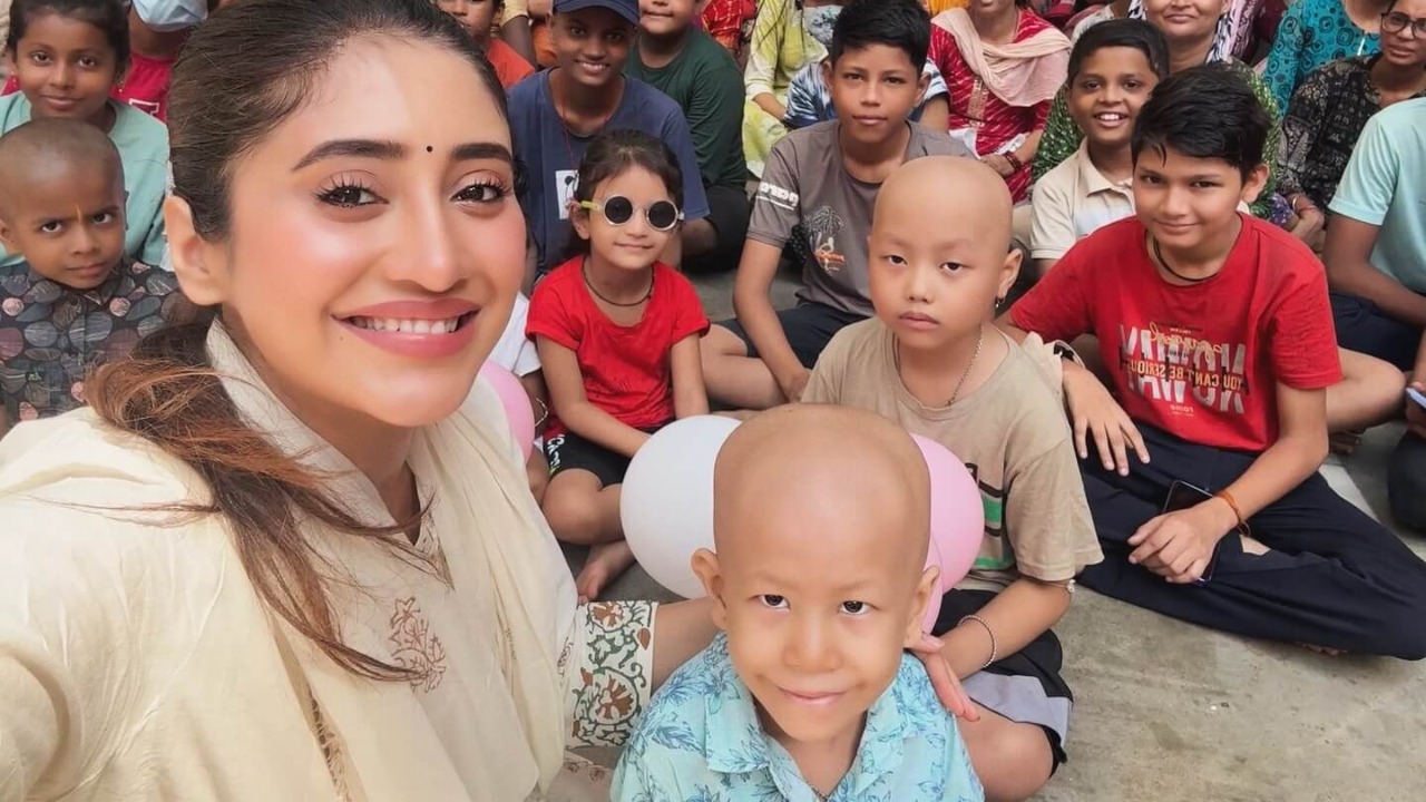 Shivangi Joshi Celebrates Her 27th Birthday With Orphan Children & Elders, Wins Hearts 948604