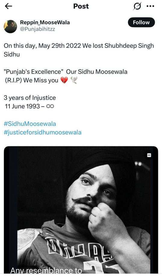 Sidhu Moosewala's Third Death Anniversary: ​​Villagers and fans paid tribute, demand for justice continues 949769