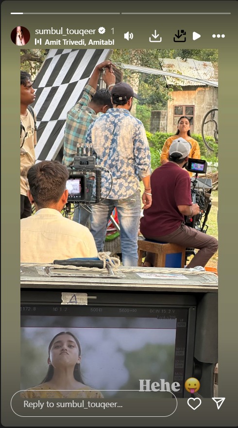 Sumbul Touqeer Begins Shooting for “Jhaad Foonk” With Harsh Rajput; First Look Out! 949917