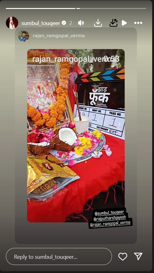 Sumbul Touqeer Begins Shooting for “Jhaad Foonk” With Harsh Rajput; First Look Out! 949918