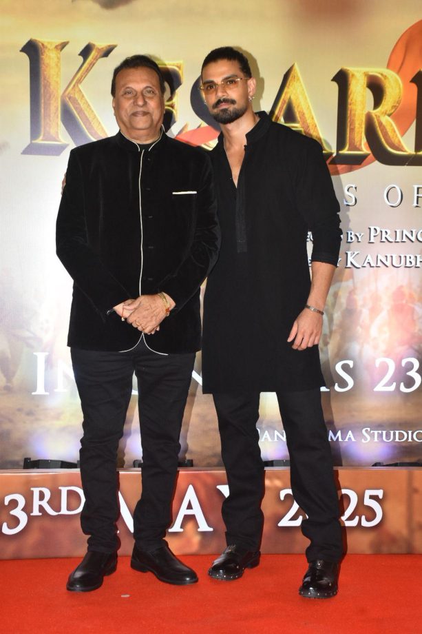 Suniel Shetty, Sooraj Pancholi, Akanksha Sharma Starrer Kesari Veer Celebrity Screening Emerges as a Star-Studded Affair; Jackie Shroff, Kailash Kher, Sharad Kelkar, and Others Attend 948847