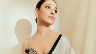 Tamannaah Bhatia Sets the Bar in Sheer Saree Glam