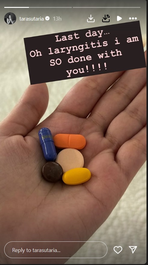 Tara Sutaria Battles Laryngitis with Positivity: Spreads Happiness Even in Illness 948658
