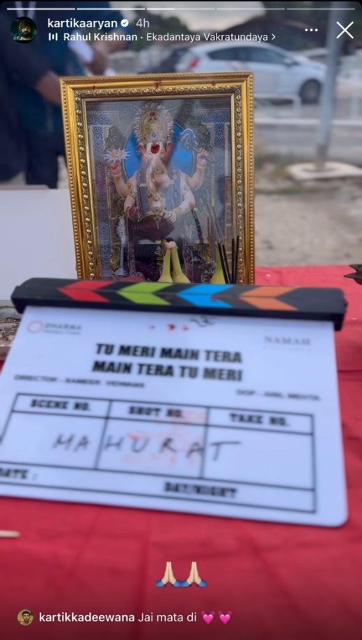 ‘Tu Meri Mai Tera Tu Meri’ Shoot Begins; Kartik Aaryan Chops His Hair 948983
