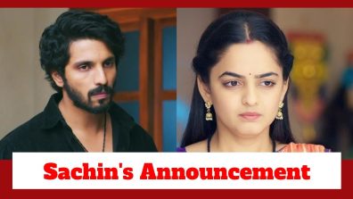 Udne Ki Aasha Upcoming Twist: Sachin makes an important announcement; Sailee supports him