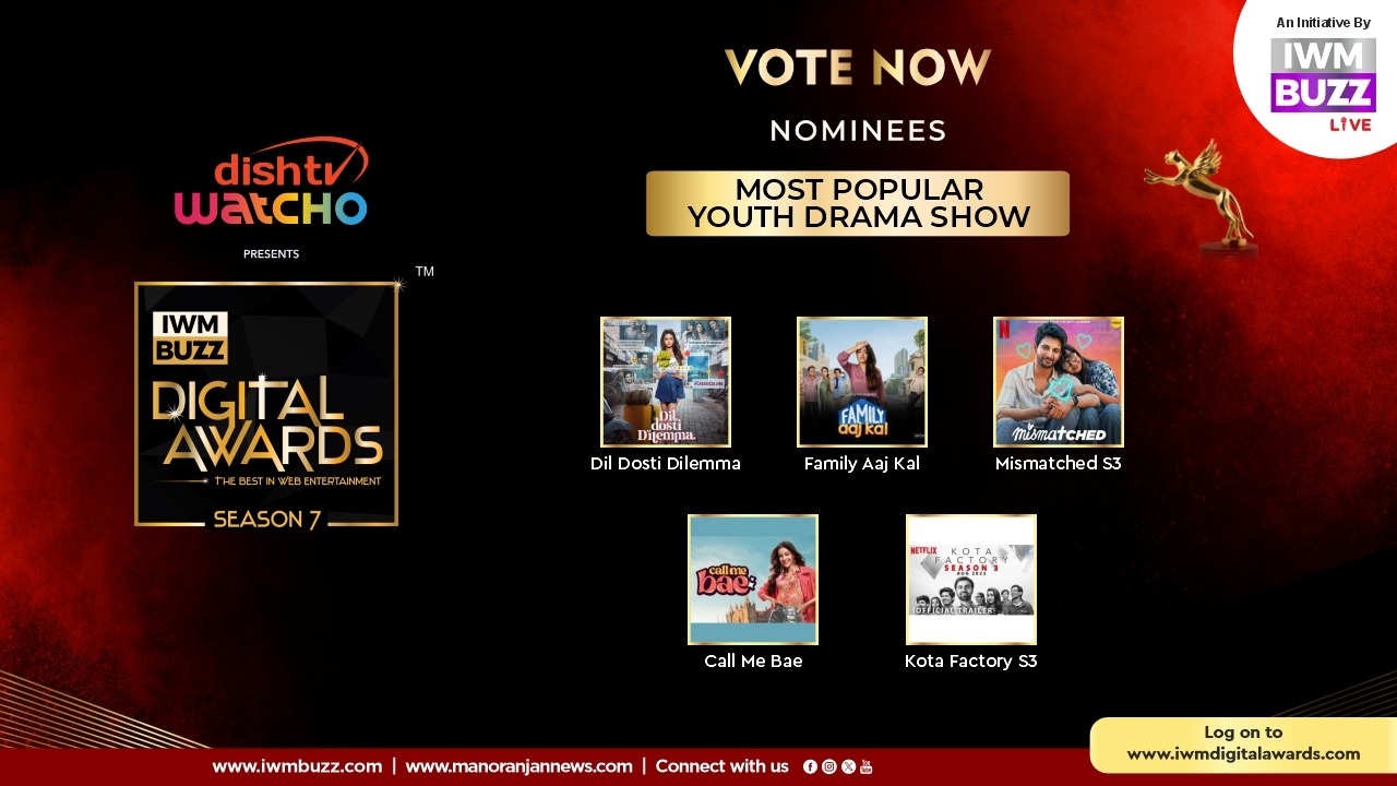 Vote Now: Most Popular Youth Drama Show - Dil Dosti Dilemma, Family Aaj Kal, Mismatched S3, Call Me Bae, Kota Factory S3 950237