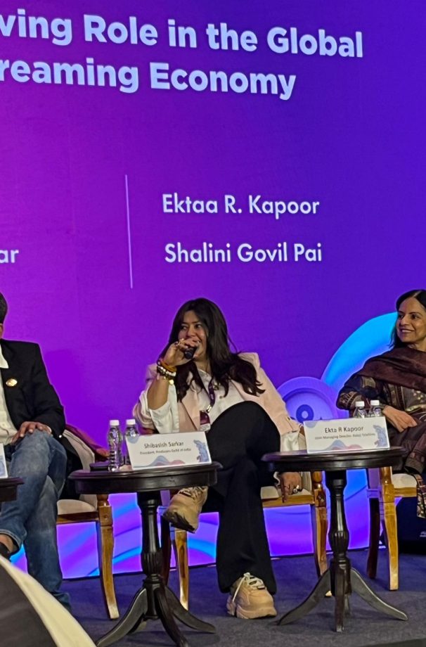 Waves 2025: India’s Biggest Producer Ektaa R Kapoor breaks down why TVF has been successful in resonating with masses! 946674