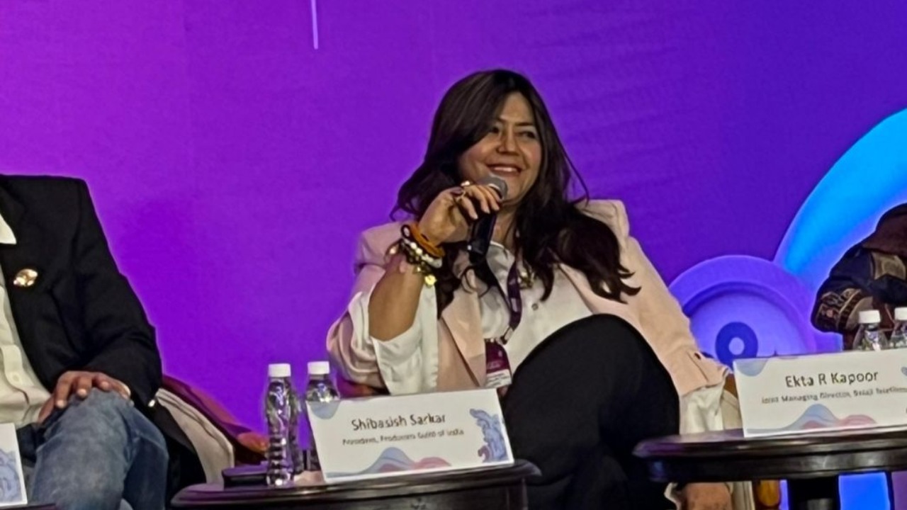 Waves 2025: India’s Biggest Producer Ektaa R Kapoor breaks down why TVF has been successful in resonating with masses! 946672
