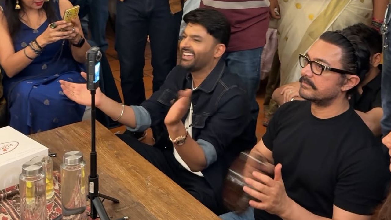 Aamir Khan’s Home Turns into a Music Haven—Kapil Sharma Shares Mesmerizing Video from the Musical Night!