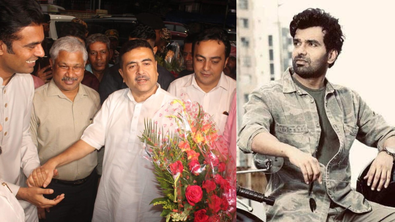 Abhishek Singh 1946 returns home:  Suvendu Adhikari leads powerful reception in Kolkata 951057