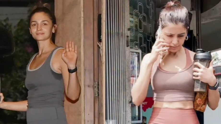 Alia Bhatt And Samantha Ruth Prabhu Prove Gym Looks Can Be Glam Yet Comfortable 952371