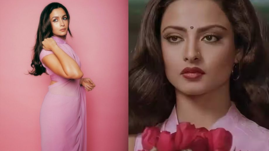 Alia Bhatt Recreates Rekha’s Iconic ‘Silsila’ Look at Umrao Jaan Re-Release 953939