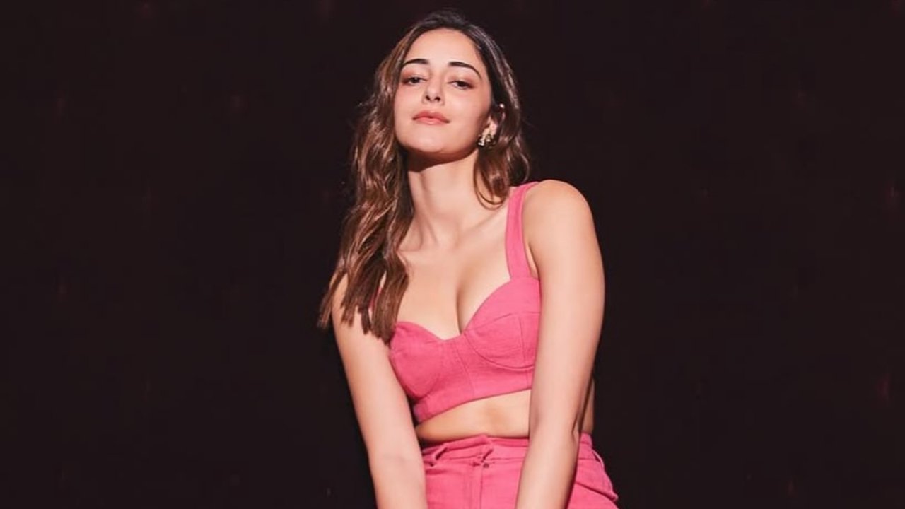 Ananya Panday Blossoms in Pretty Pink Co-ords with Glowing Glam 950758