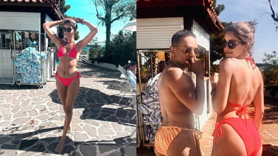 Ananya Panday Flaunts Hourglass Figure In Red Bikini - Checkout Stunning Pics 950684