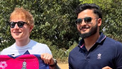 Riyan Parag & Ed Sheeran In One Team, Play Cricket Together