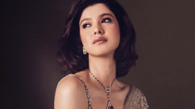 Shanaya Kapoor’s Silver-Gold Saree Elegance