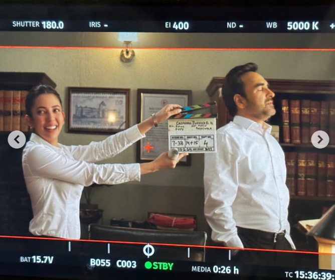 Barkha Singh’s BTS Clicks as Shivani Mathur with Pankaj Tripathi and the Cast of Criminal Justice 4 Are Too Cute to Handle 952607