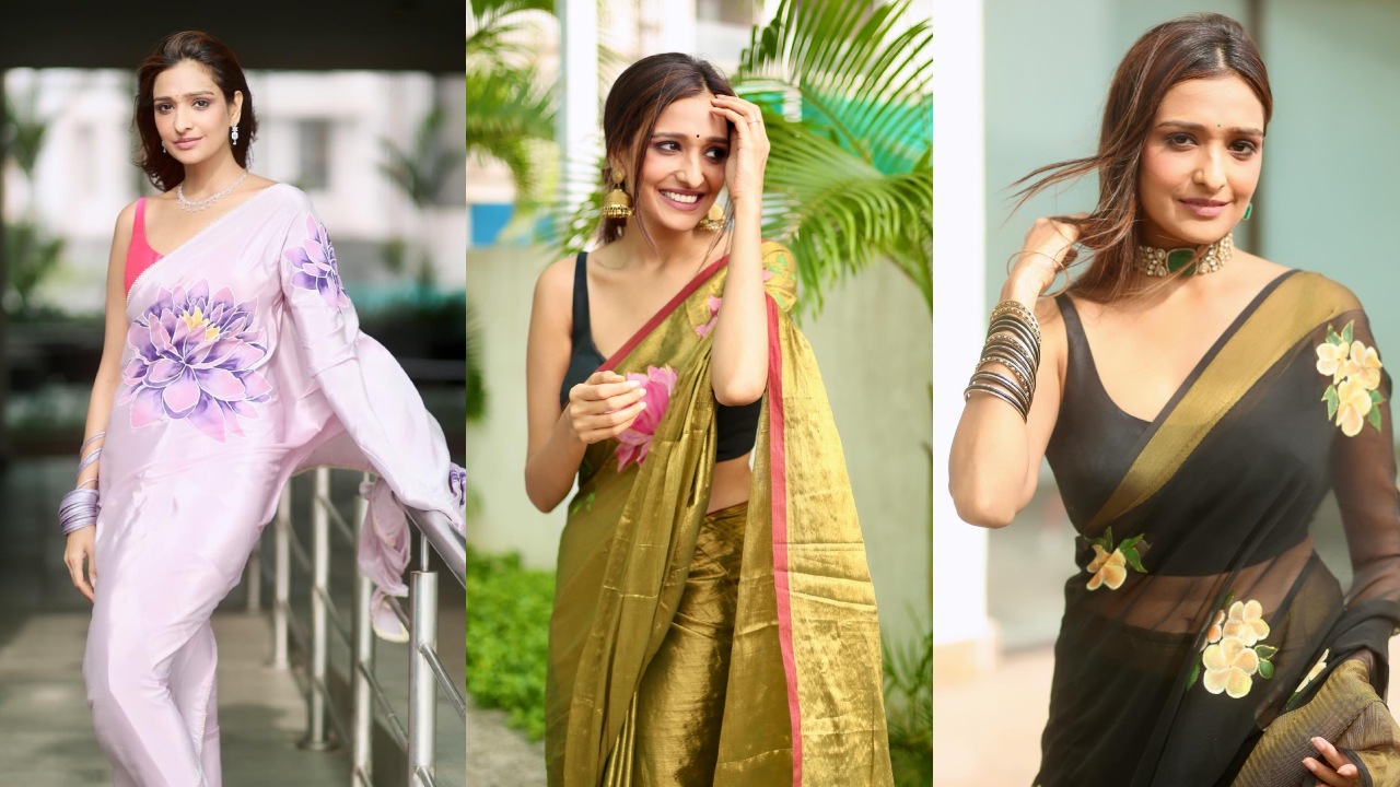 Bhagya Lakshmi Star Aishwarya Khare Redefines Saree Elegance With A Bold Twist - See Pics 953549