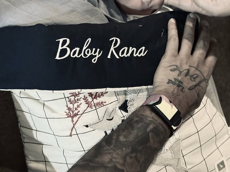 Cricketer Nitish Rana and his wife Sachi Marwah Rana became parents of twin sons 952152