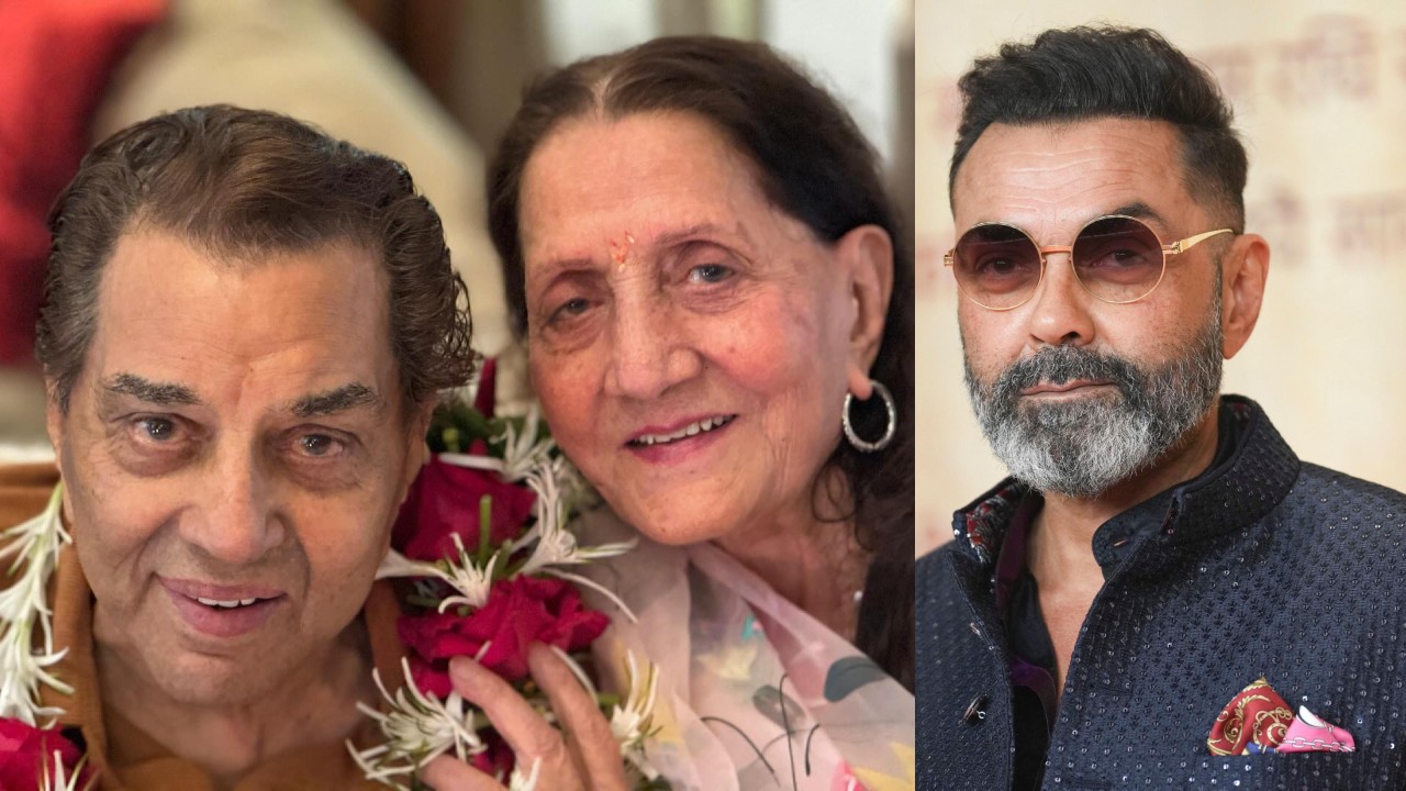 Dharmendra Poses With His First Wife Prakash Kaur; Bobby Deol Shares a Photo 951602
