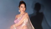 Fans Can't Get Enough Of Ashi Singh's Bold Look In Pink Sheer Saree & Backless Blouse 954015
