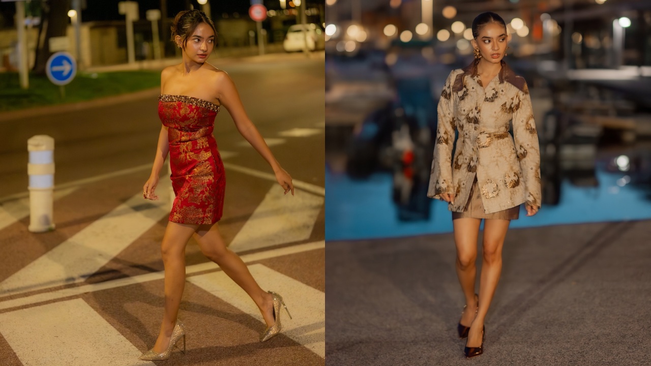 From Red Carpet Royalty to Exploring in Riviera Style: A Look at Anushka Sen’s Best Looks at Cannes 2025! 950553