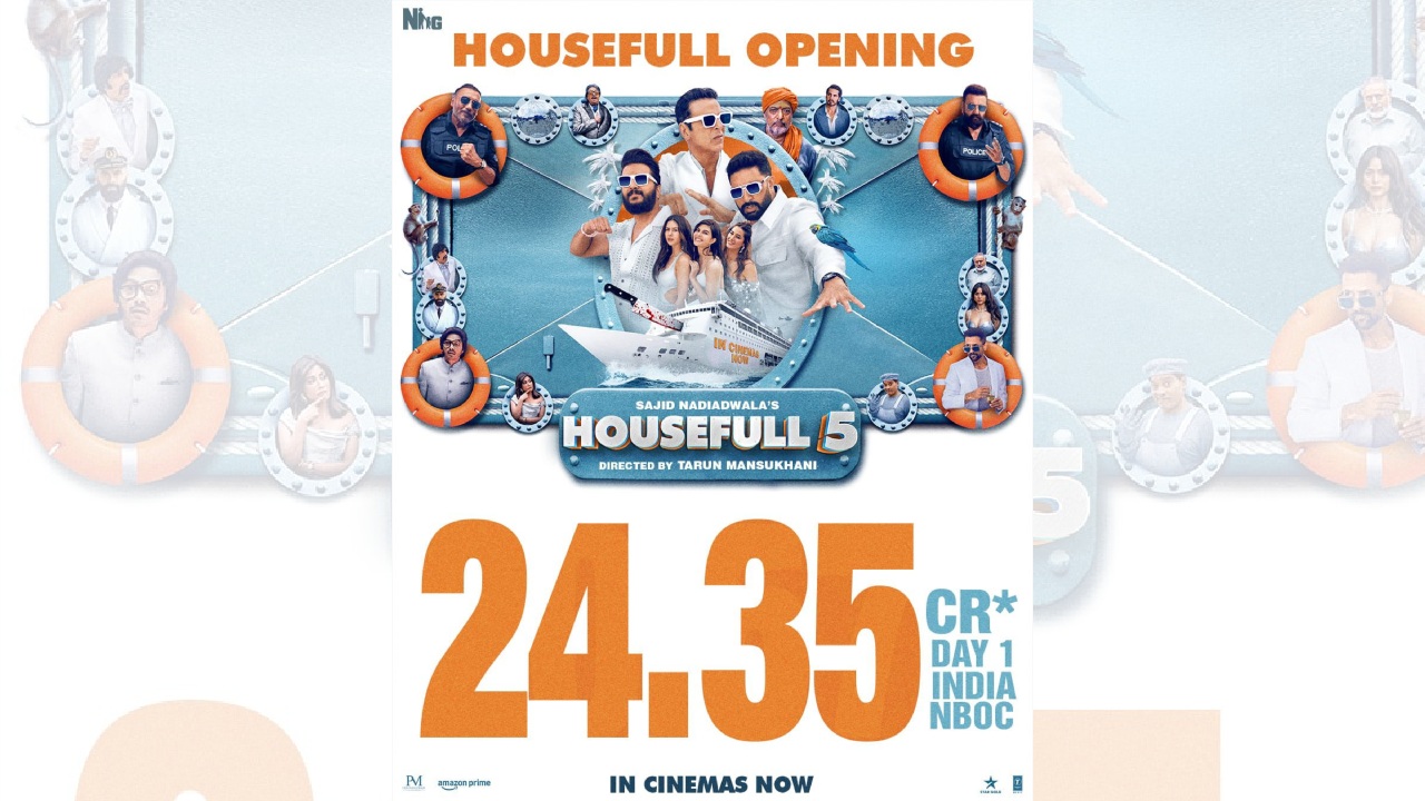Housefull 5 Opens With A Bang at the Box Office – Akshay Kumar’s Biggest Non Holiday Opening Ever, Mints 24.35 Crores Nett Day 1 951106