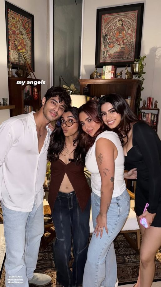 Khushi Kapoor Joins Rumoured Beau Vedang Raina for His 25th Birthday Bash in London 950433