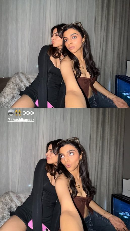 Khushi Kapoor Joins Rumoured Beau Vedang Raina for His 25th Birthday Bash in London 950432