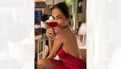 Malaika Arora's Killer Curves Shine In Sultry Red Satin Backless Gown - See Pics