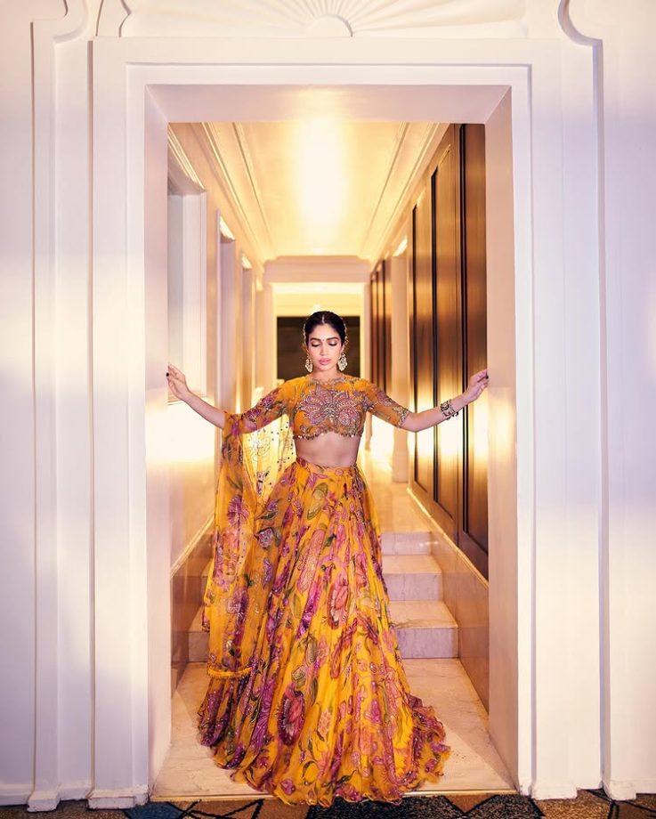 Mustard Majesty Bhumi Pednekar’s Festive Fashion Glow 951942