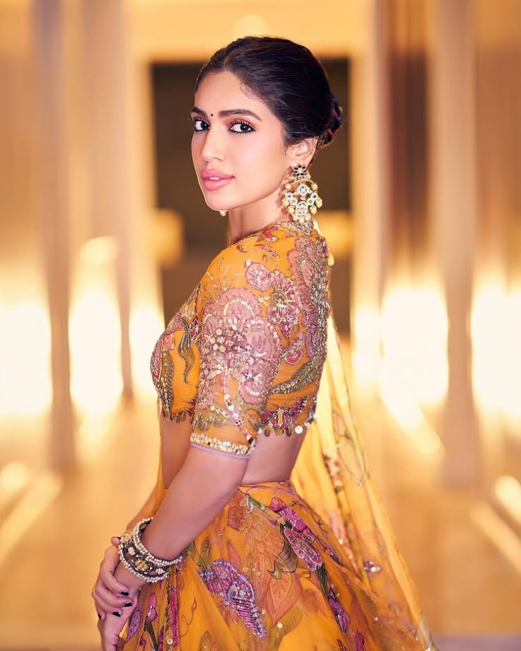 Mustard Majesty Bhumi Pednekar’s Festive Fashion Glow 951945