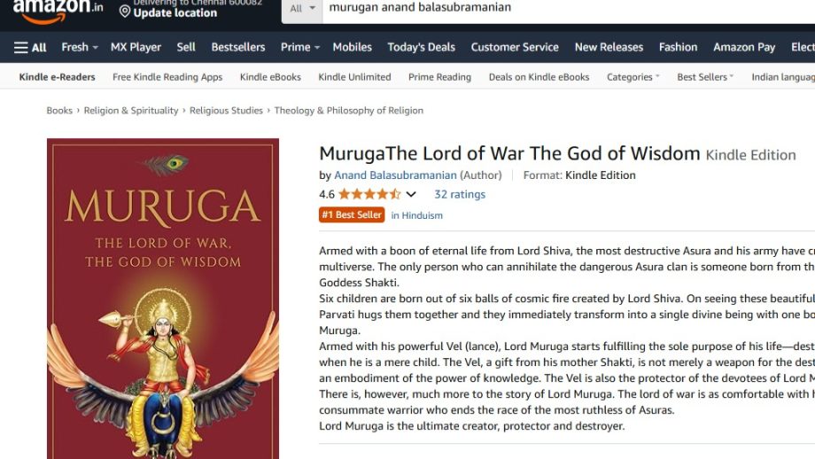 NTR’s Influence Turns ‘Muruga: The Lord of War’ into Bestseller — Author Calls it “Pure Magic