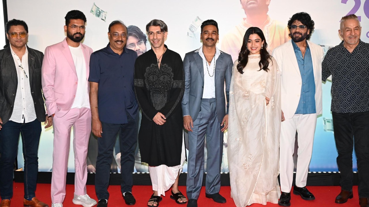 ‘Pippi Pippi  Dum Dum Dum’ from 'Kuberaa' lights up Mumbai: Nagarjuna, Dhanush & Rashmika shine bright at the electrifying song launch 951466