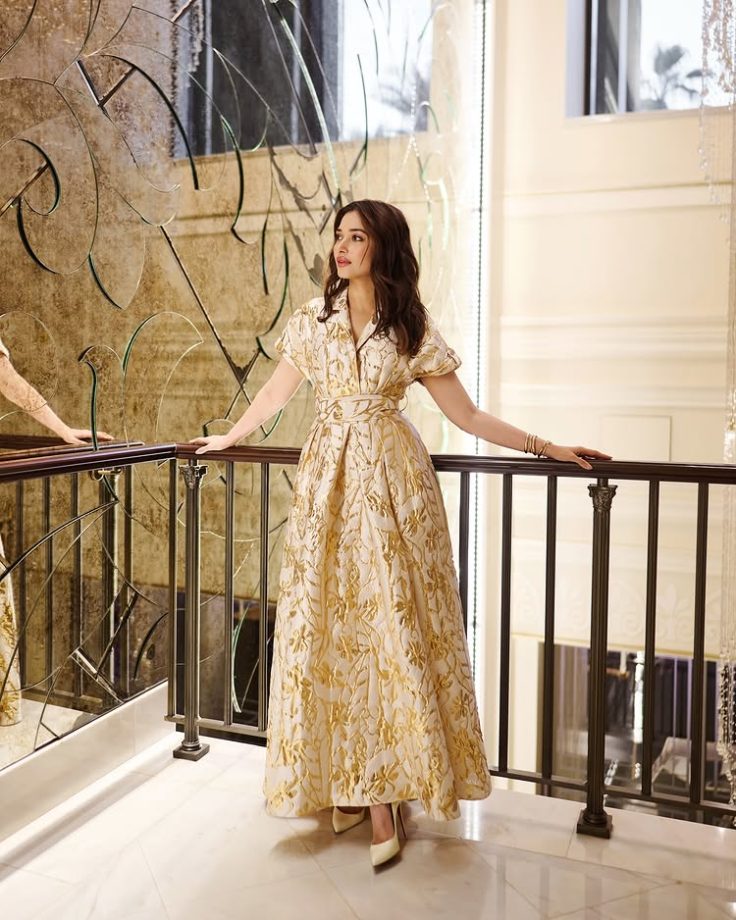 Radiant in Gold Tamannaah Bhatia’s Effortless Glam 951930