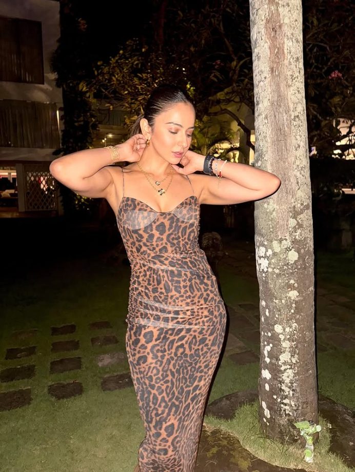 Rakul Preet Singh Turns Up the Hotness in Fierce Leopard Print Look 954056