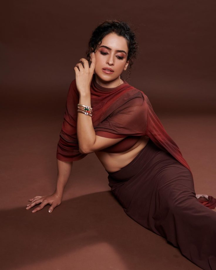 Sanya Malhotra Commands in Chic Brown Tones 950773