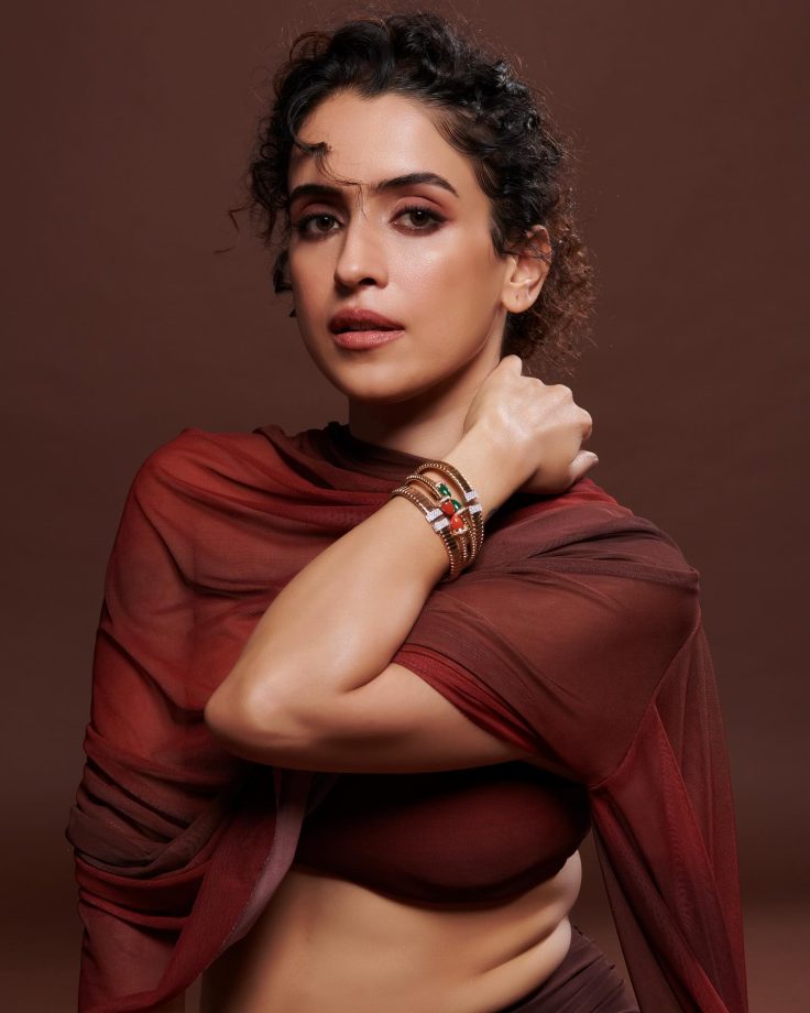 Sanya Malhotra Commands in Chic Brown Tones 950774