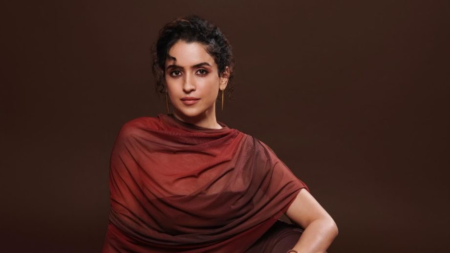 Sanya Malhotra Commands in Chic Brown Tones 950778