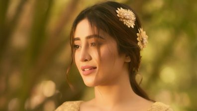 Shivangi Joshi Blossoms in Sunshine Yellow Lehenga Look